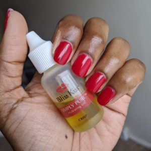 Bliss Kiss jojoba-based nail oil 