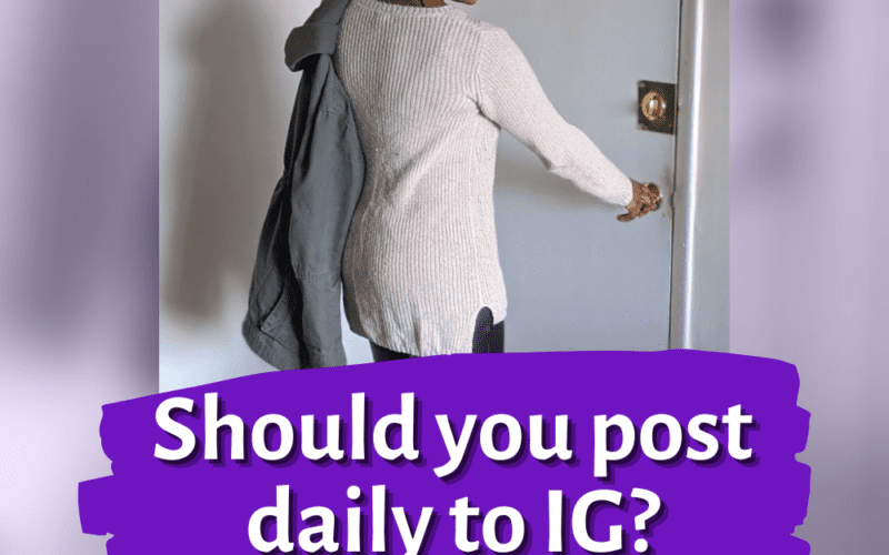 Should you post daily to IG