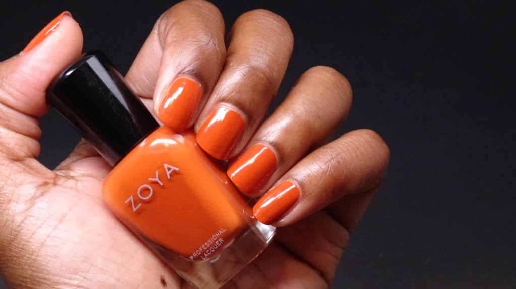 Zoya Cory: amber cream nail polish